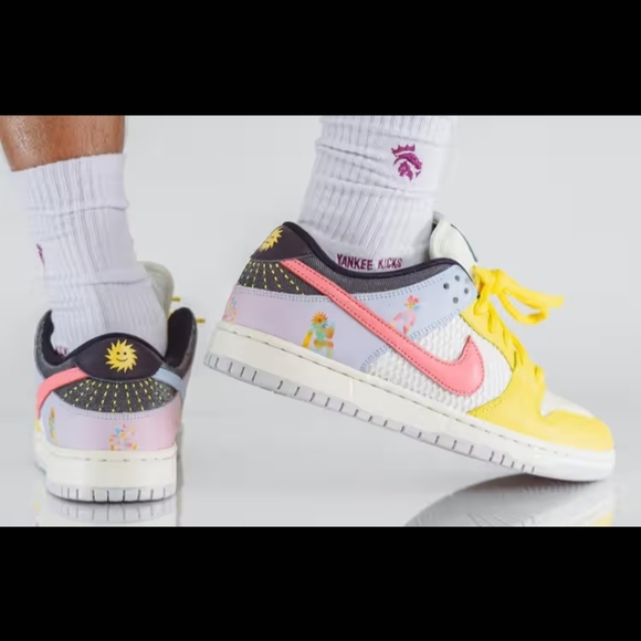 Nike Shoes - Nike SB Dunk Low Pro Be True Xavier Schipani Size 6 Mens 7.5 Womens